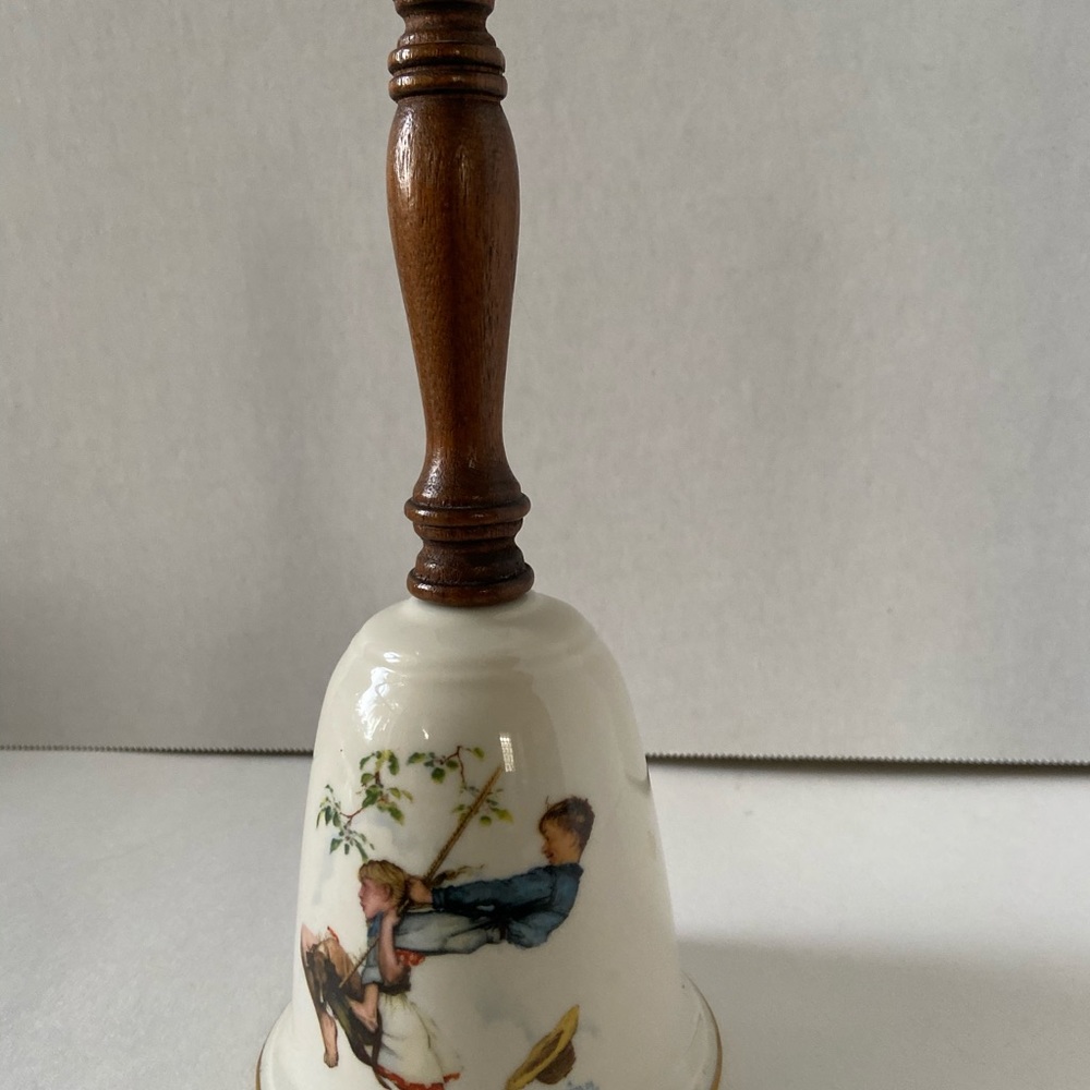 Vintage Gorham Norman Rockwell Bell